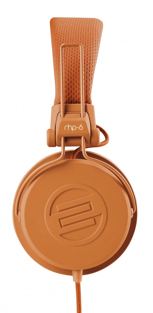 Reloop RHP-6 Orange  профессиональные DJ наушники закрытого типа с iPhone контролем, цвет оранжевый