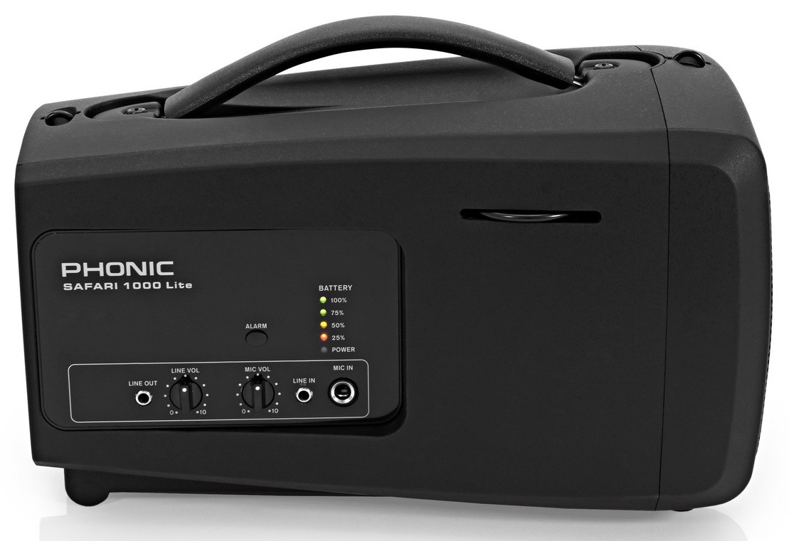 Phonic Safari 1000 Lite портативная система звукоусиления, максимальная мощность 50Вт, в комплекте микрофон