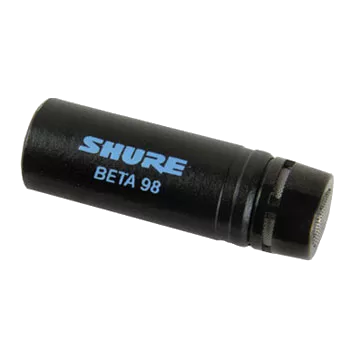Shure BETA 98D / S миниатюрный конденсаторный суперкардиоидный инструментальный микрофон с креплением