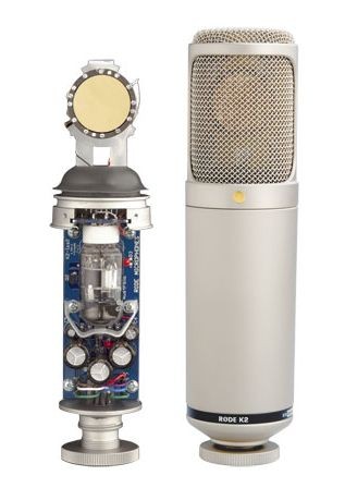 Rode K2 студийный ламповый микрофон с большой диафрагмой