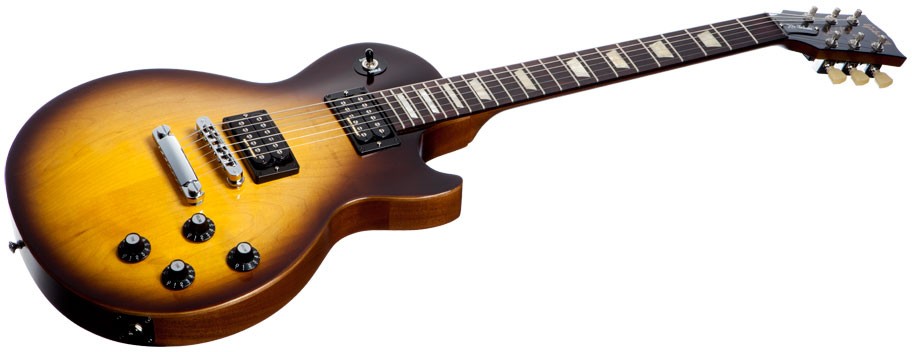 Gibson Les Paul '70s Tribute Min-Etune Vintage Sunburst электрогитара с роботизированными колками