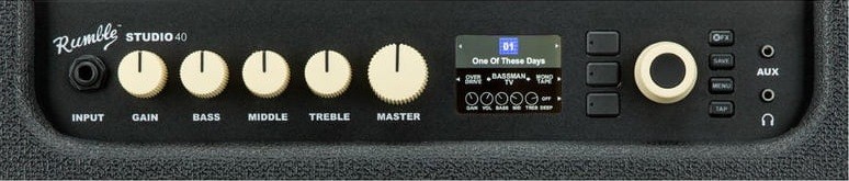 Fender Rumble Studio 40 комбоусилитель для бас-гитары моделирующий, 40 Вт