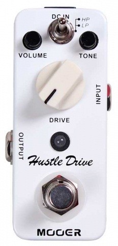 Mooer Hustle Drive гитарный эффект "овердрайв + дисторшн"