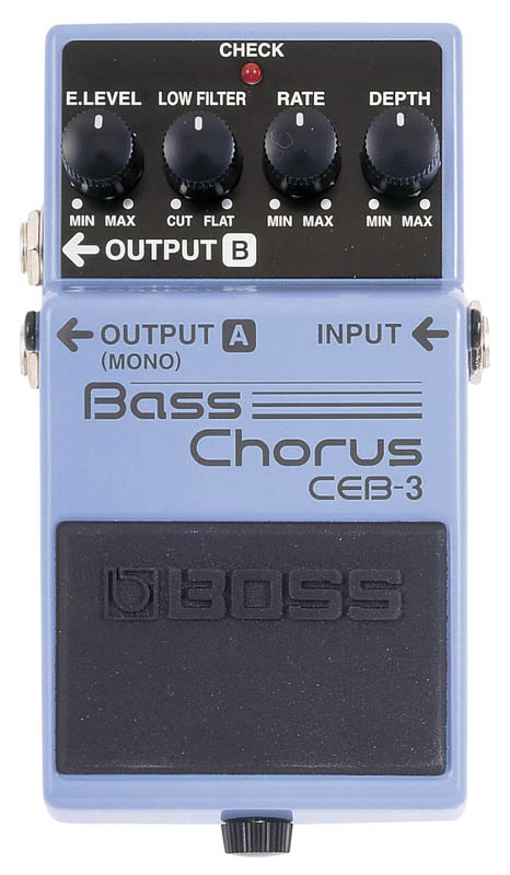 Boss CEB-3 педаль с эффектом Bass Chorus