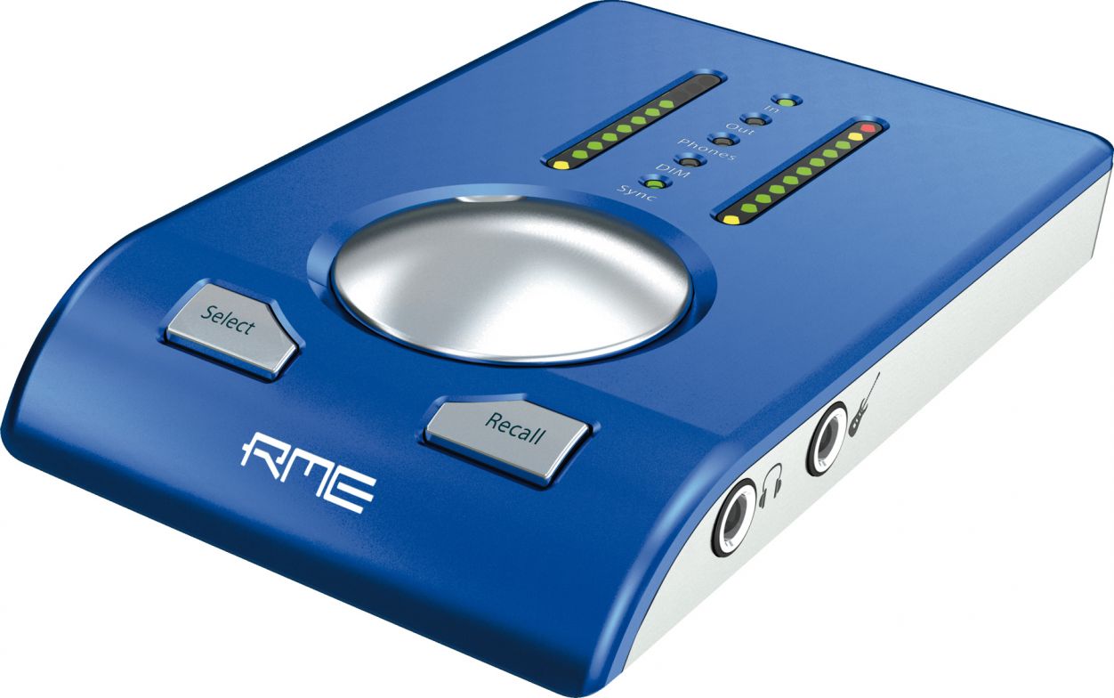 RME BabyFace Blue компактный аудио интерфейс