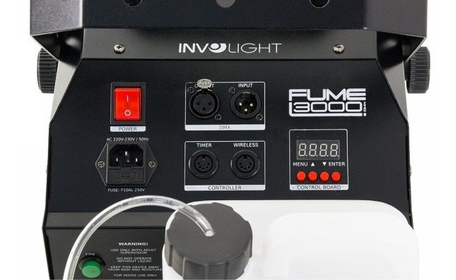 Involight Fume3000DMX  генератор дыма 1700Вт