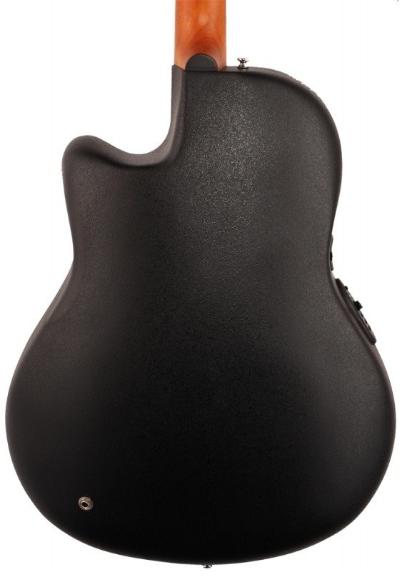 Applause AB2412-5 Balladeer Mid Cutaway Black 12-струнная электроакустическая гитара, цвет черный