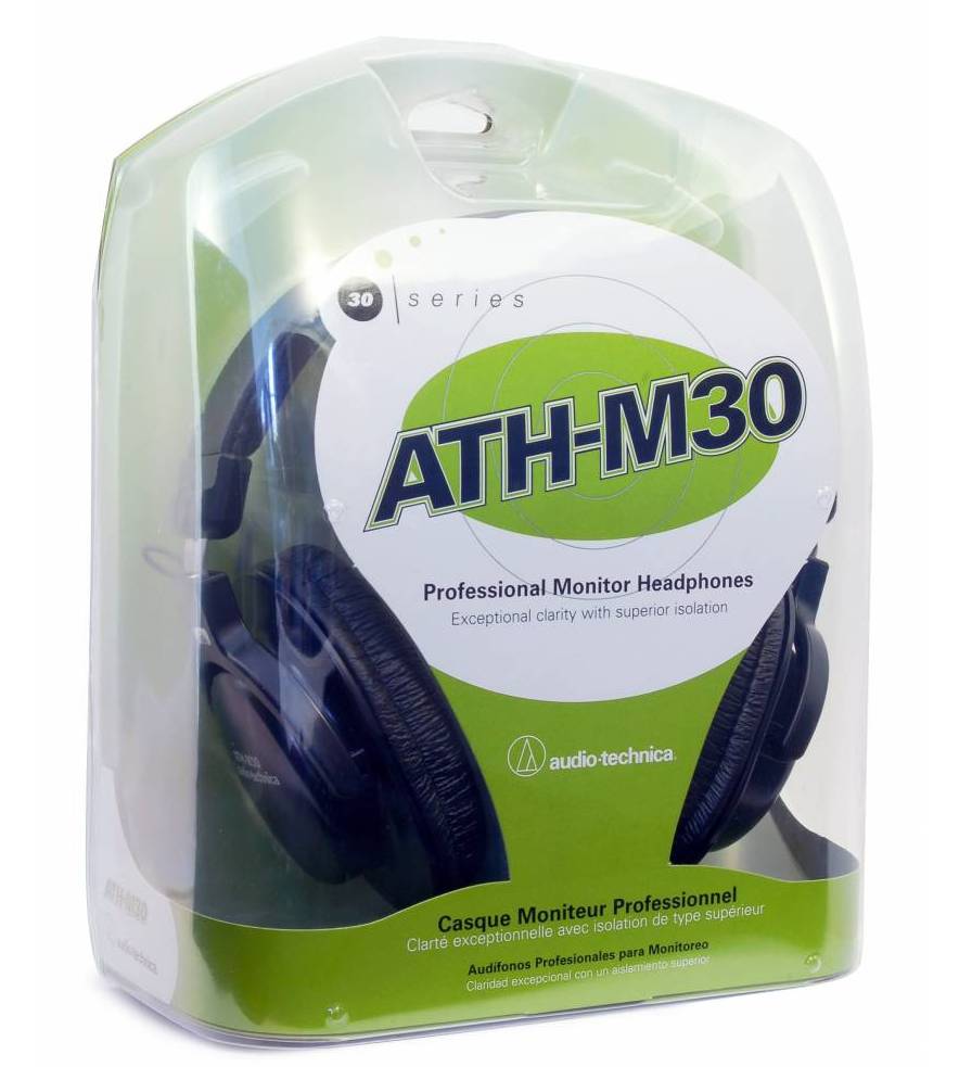 Audio-Technica ATH-M30 студийные наушники