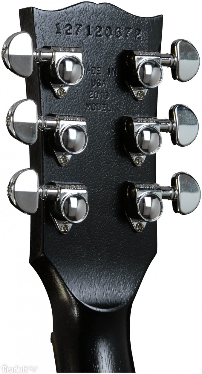 Gibson Les Paul '70s Tribute Ebony электрогитара с чехлом