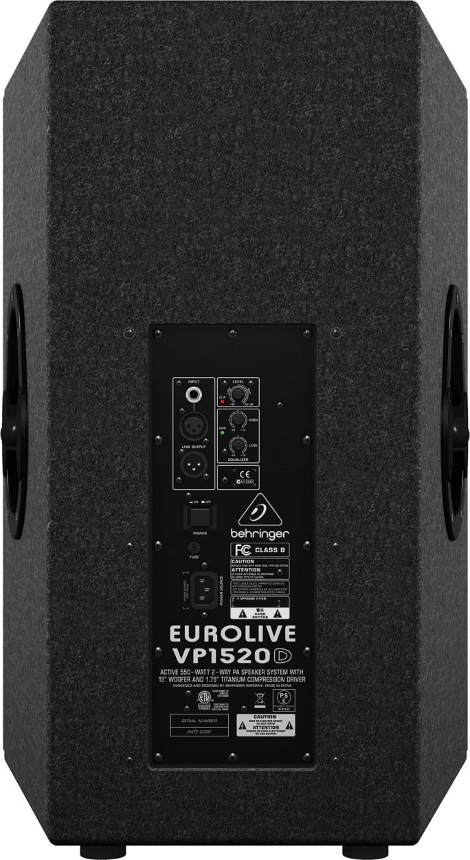 Behringer VP1520D Eurolive активная акустическая система