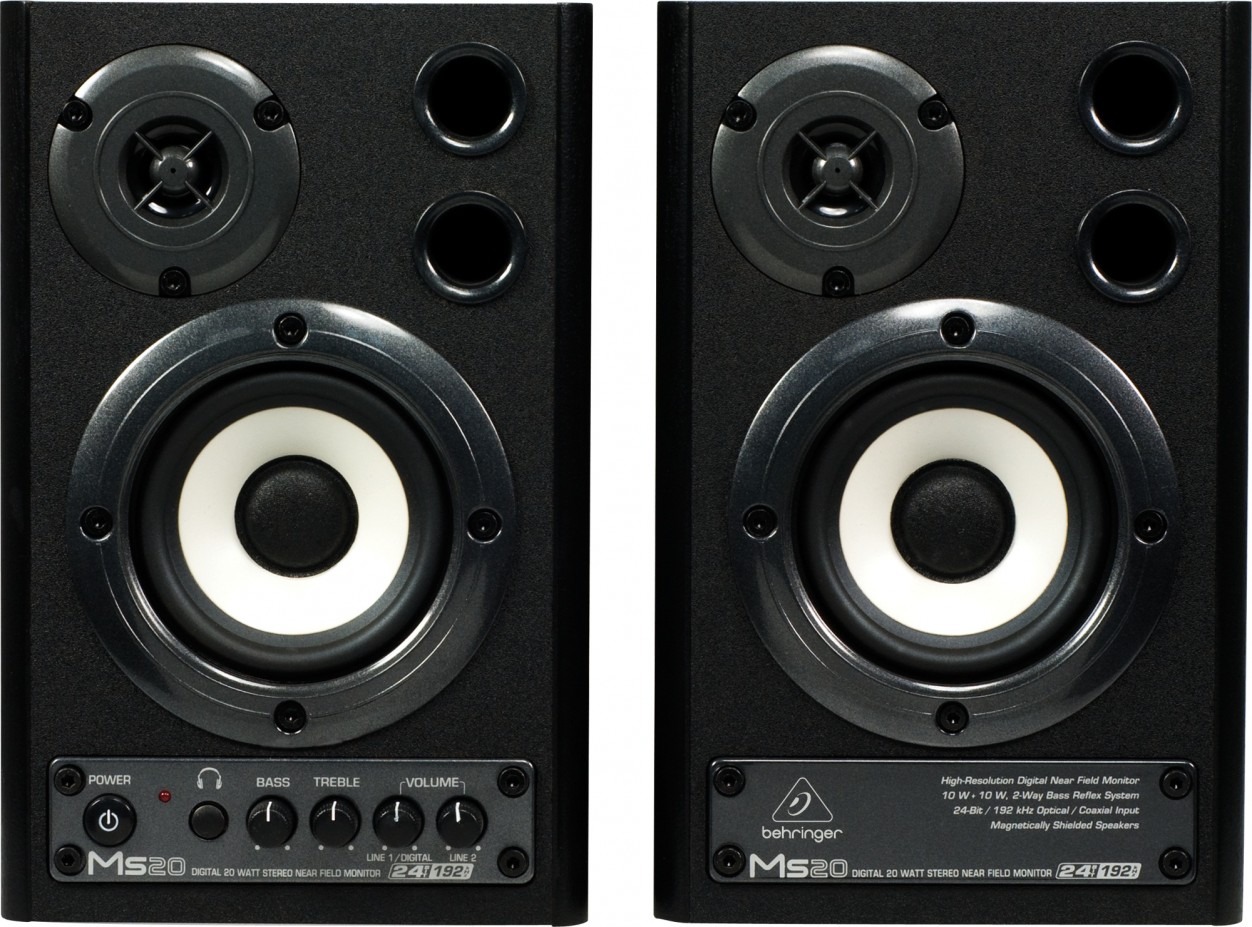 Behringer MS20 Digital Monitor Speakers мониторная система, 2 х 10 Вт (пара)