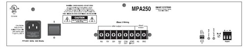 Biamp MPA250 усилитель мощности