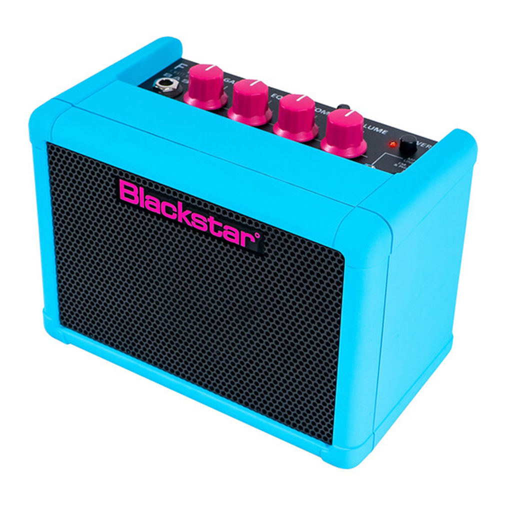 Blackstar Fly3 Bass Neon Blue  мини комбо для бас-гитары 3Вт