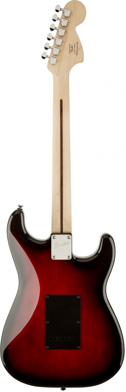 Fender Squier Standard Stratocaster Left Hand Antique Burst левосторонняя электрогитара