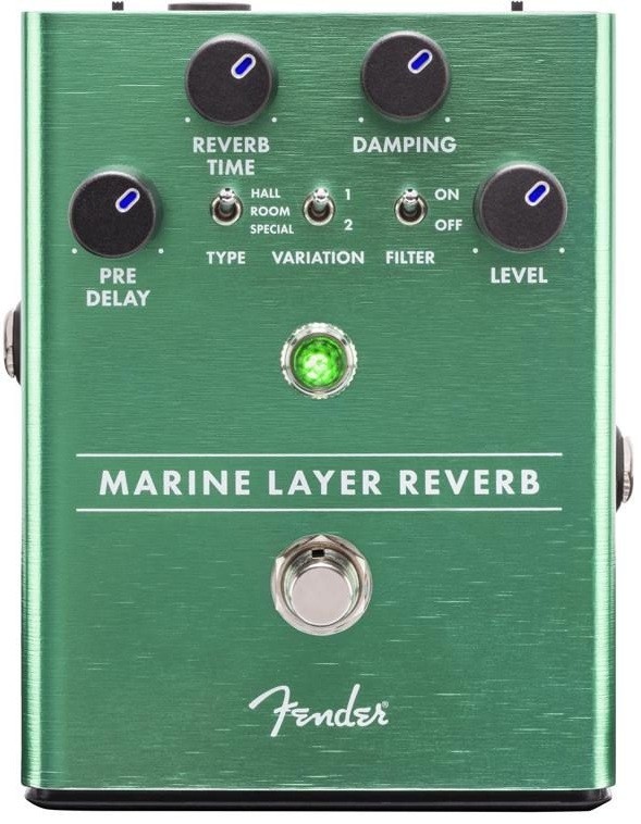 Fender Marine Layer Reverb Pedal педаль эффектов - ревербератор