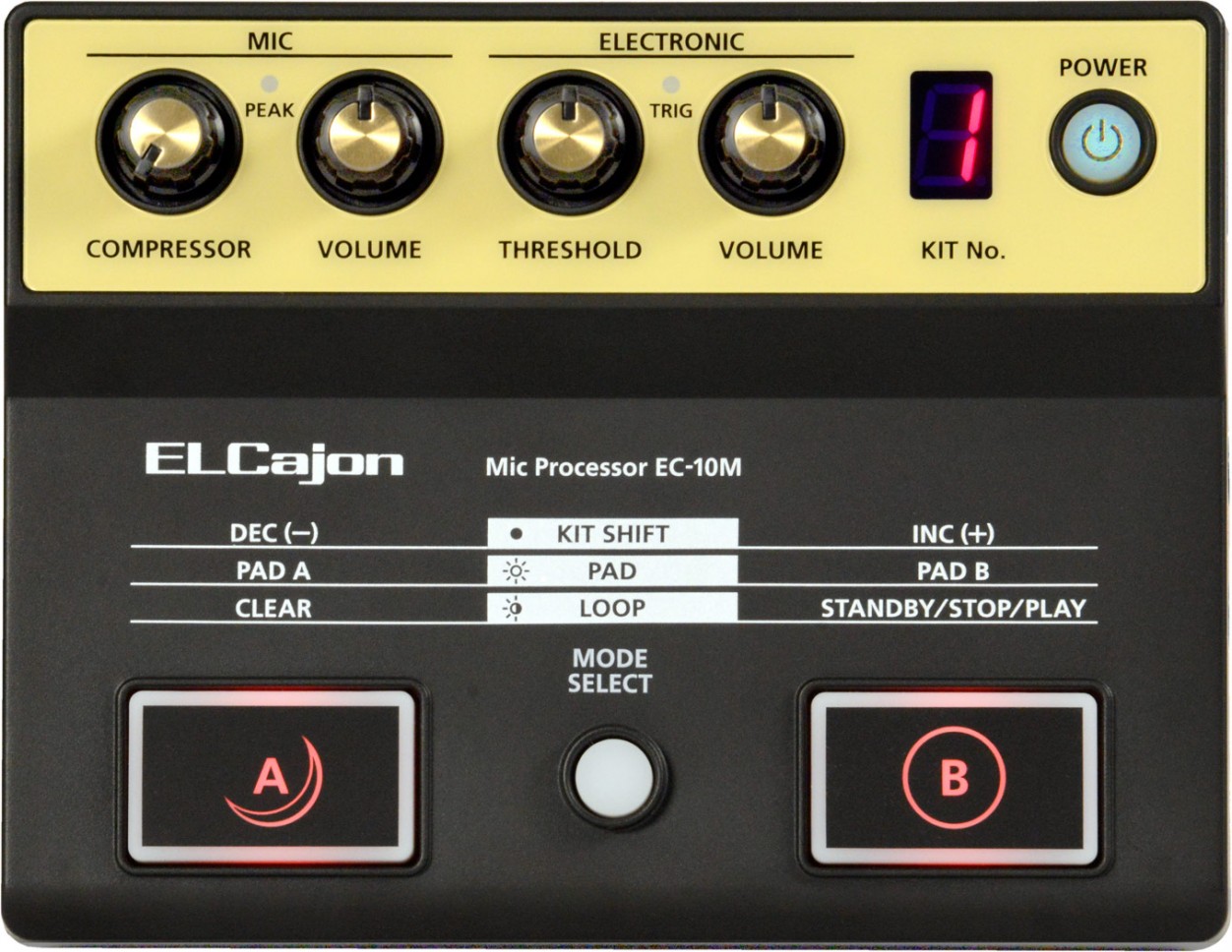 Roland EC-10M микрофон и звуковой модуль для кахона