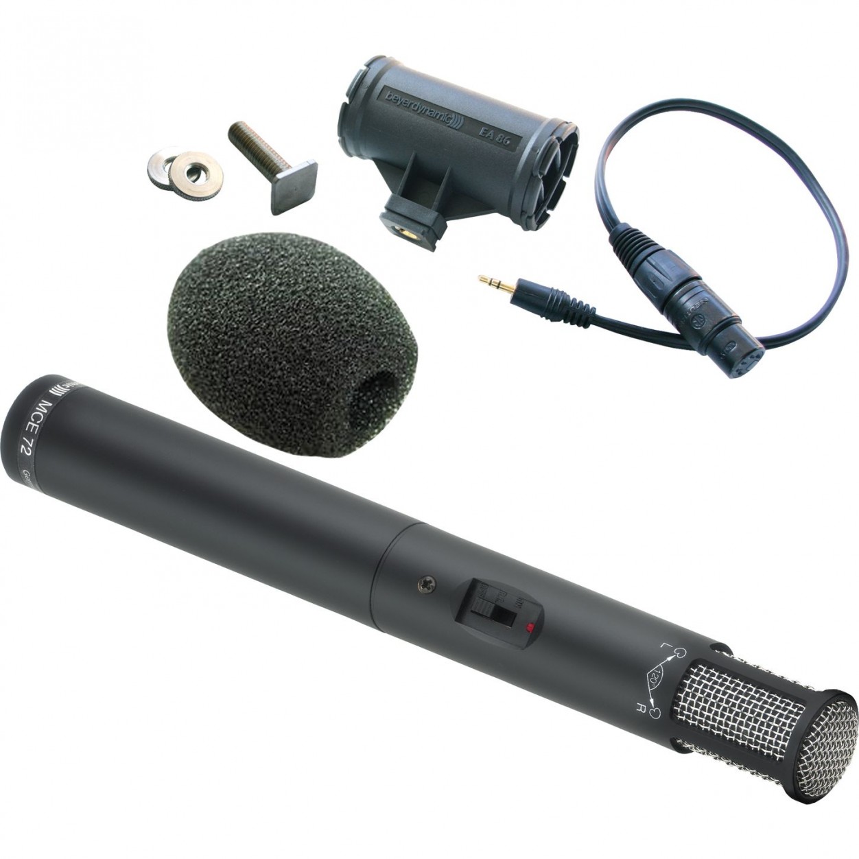 Beyerdynamic MCE 72  CAM стереомикрофон, кардиоида x 2, частотный диапазон 60—20000 Гц