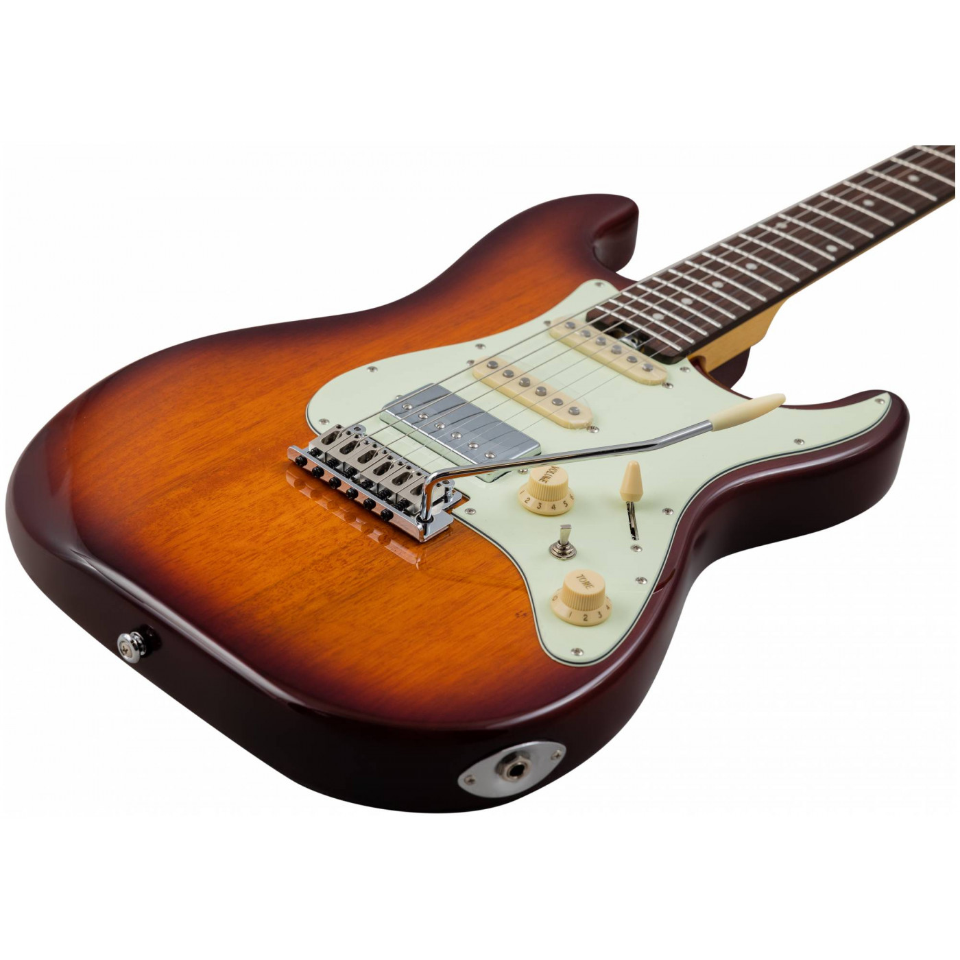 Crafter Charlotte (Silhouette) RS Tobacco Sunburst электрогитара, цвет санберст