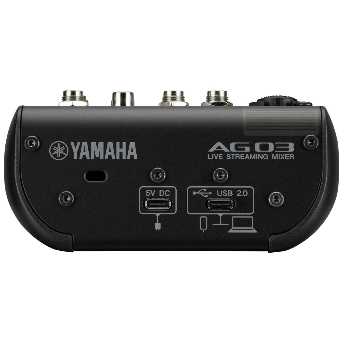 Yamaha AG03MK2 Black  микшер 3-канальный для потокового вещания с аудиоинтерфейсом USB, черный