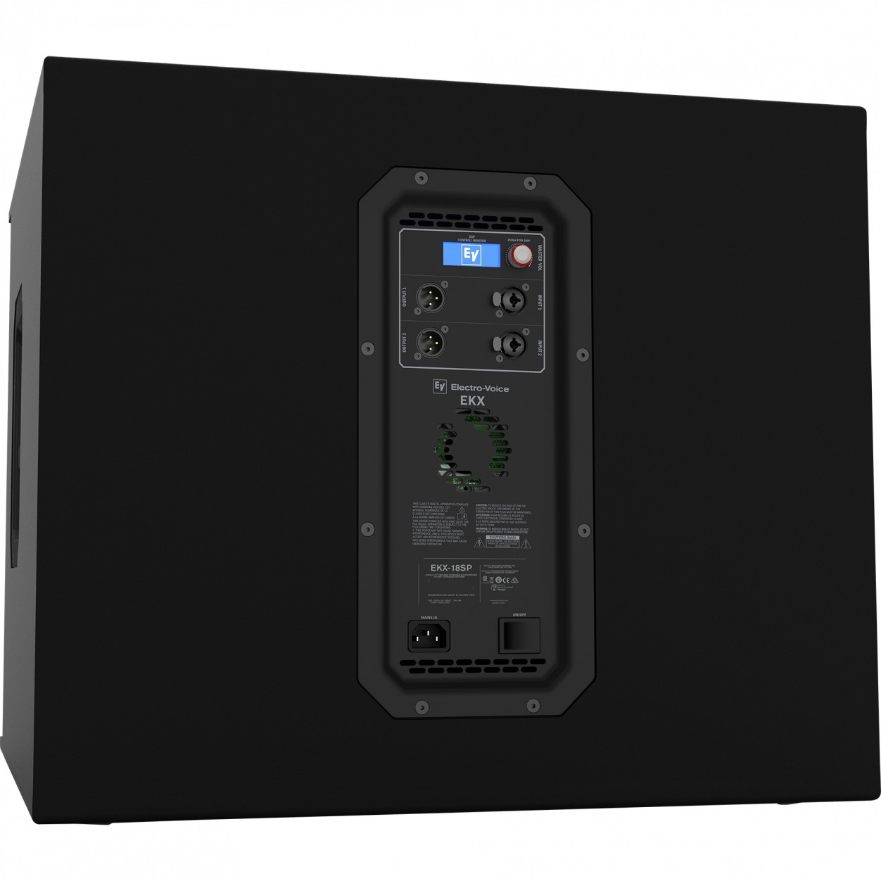 Electro-Voice EKX-18SP активный сабвуфер, 18', 1300 Вт, цвет черный