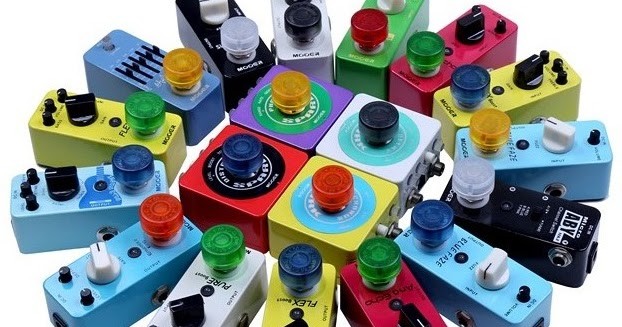 Mooer FT-MX  упаковка цветных "крышек" для кнопок педалей, 10 шт
