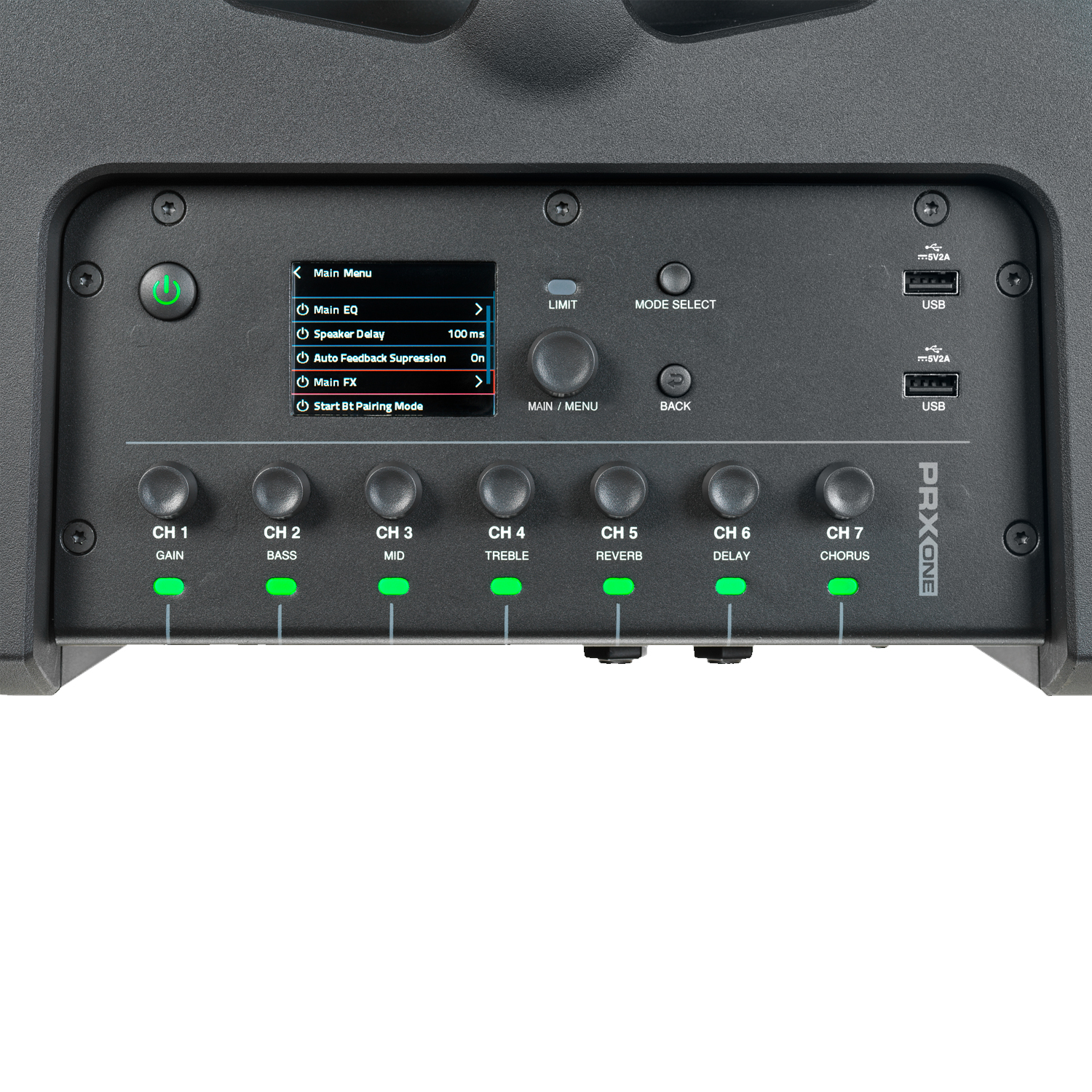 JBL PRX One двухполосная активная акустическая система - колонна, 2000Вт, 7 кан. микшер, Bluetooth