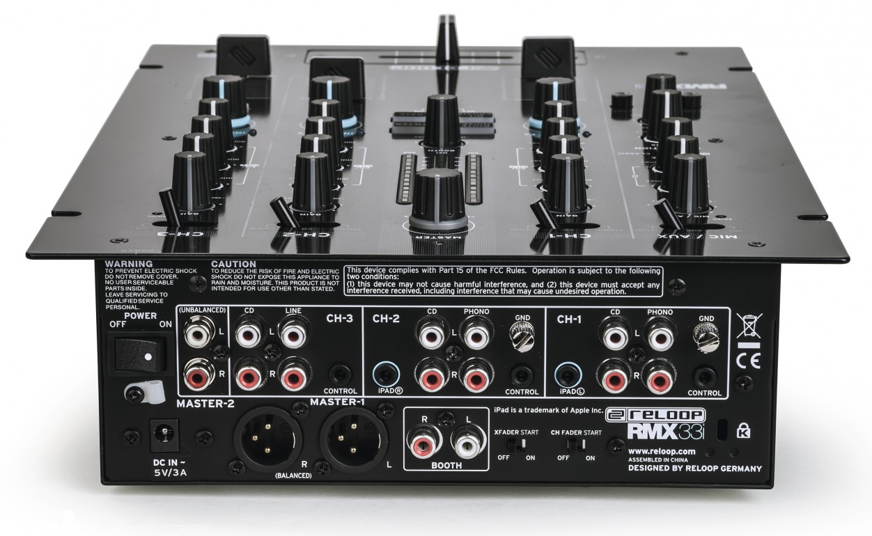 Reloop RMX-33i  цифровой DJ-микшер