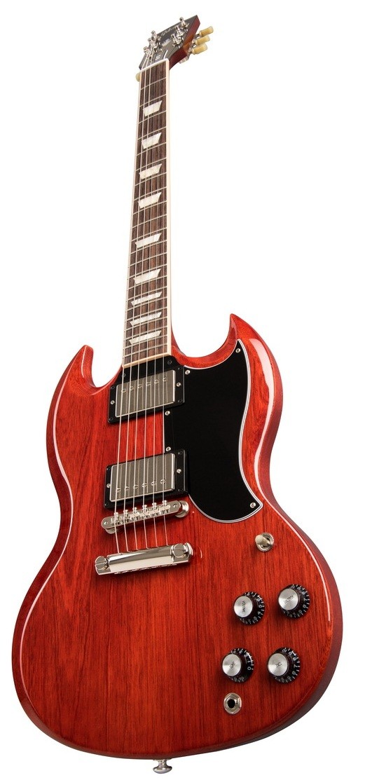 Gibson 2019 SG Standard '61 Vintage Cherry электрогитара, цвет вишневый, с кейсом