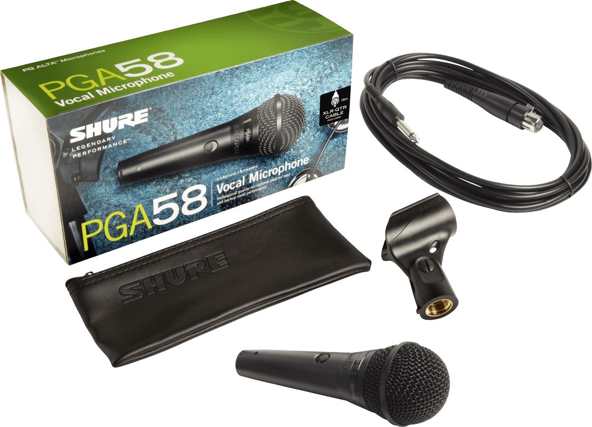 Shure PGA58-QTR вокальный микрофон