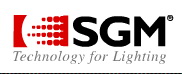 SGM M1 односекционный модуль для одной лампы