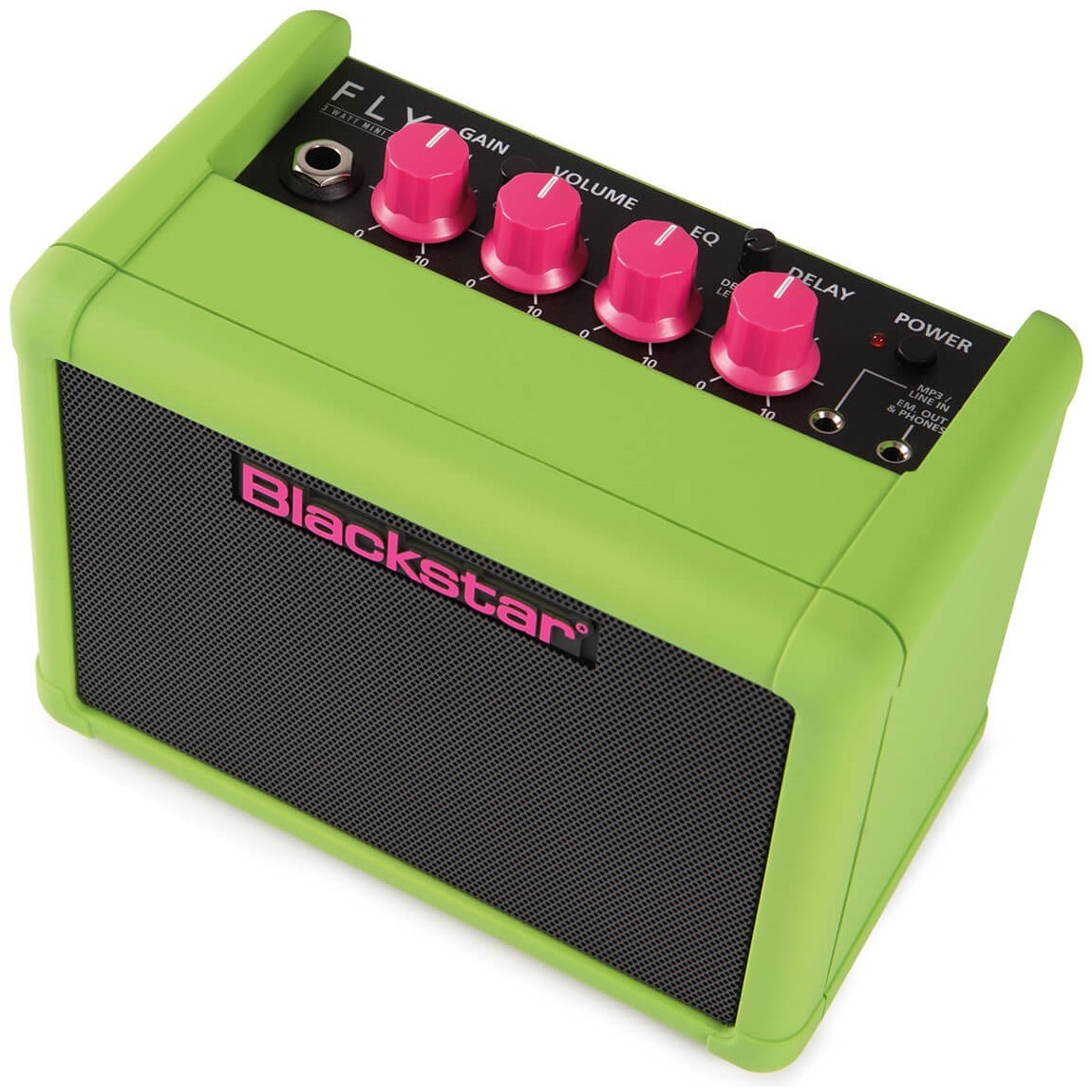 Blackstar Fly3 Bass Neon Green  мини комбо для бас-гитары 3Вт, 2 канала, цвет зеленый