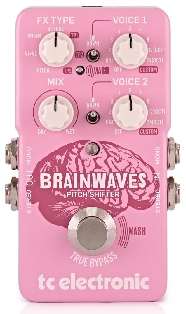 TC Electronic BrainWaves Pitch  гитарный педальный полифонический питч-шифтер