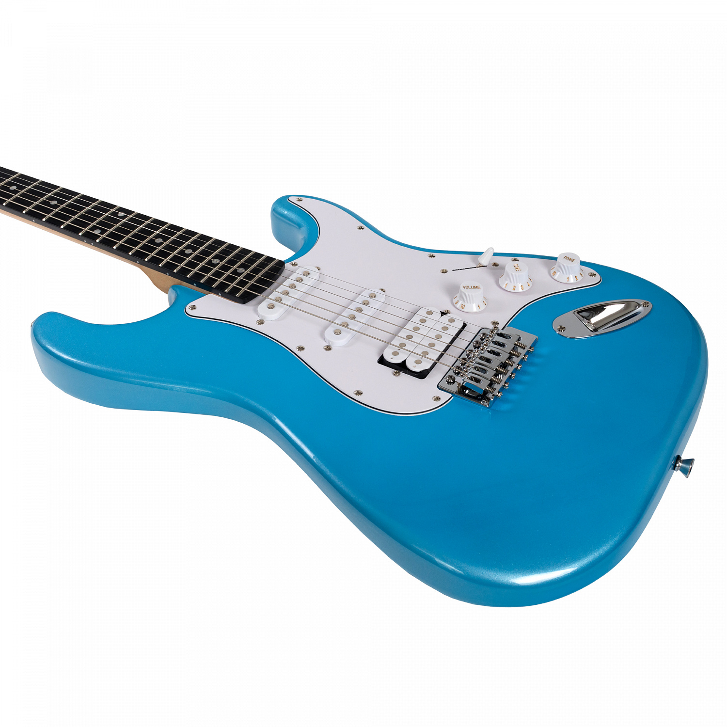 Rockdale Stars HSS Blue Metallic  электрогитара, цвет синий металлик