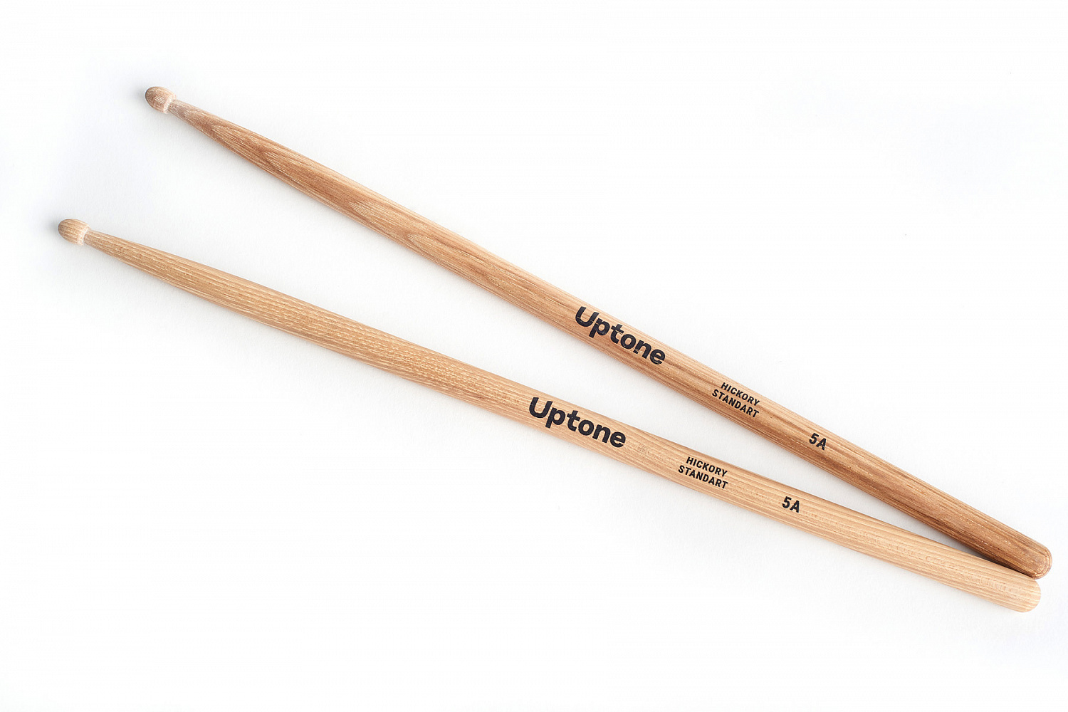 Uptone Hickory Standard 5A Natural  барабанные палочки, орех, наконечник - натуральный, цвет натуральный