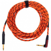 Cordial Blacklight-Edition 3 PR-O-Silent гитарный кабель 3 метра, цвет оранжево-черный