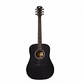 Rockdale Aurora D3 Satin BK акустическая гитара дредноут, цвет черный