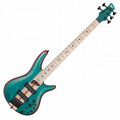 Ibanez SR1425B-CGL бас-гитара, 5 струн, цвет сине-зелёный