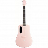 Lava ME 4 36 Pink  трансакустическая гитара с чехлом, цвет розовый