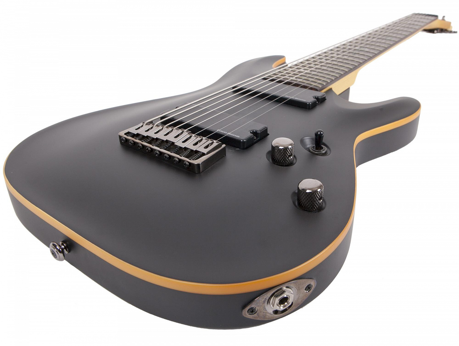 Schecter Demon-8 ABSN гитара электрическая, 8 струн, корпус липа, гриф клен, лады 24X Jumbo