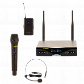 Radiowave UHH-400 радиосистема с 1 головным и 1 ручным микрофонами