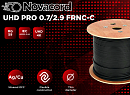 Novacord UHD Pro 0.7/2.9 FRNC-C кабель коаксиальный с малыми потерями для передачи 4K, 8K UHD