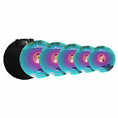 Aisen Low Volume Prism Cymbal Pack набор тарелок для тренировок (14,16,18,20) + чехол для тарелок