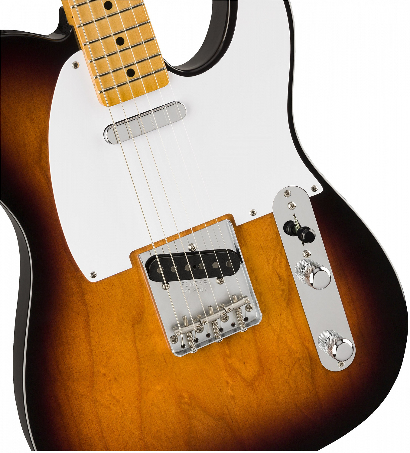Fender Vintera '50S Telecaster 2-Color Sunburst  электрогитара, цвет санбёрст, в комплекте чехол