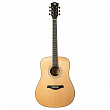 Rockdale Aurora D7 Nat Gloss акустическая гитара дредноут, цвет натуральный, глянцевое покрытие