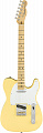 Fender American Performer Telecaster®, MN, Vintage White электрогитара, цвет винтажный белый, в комплекте чехол