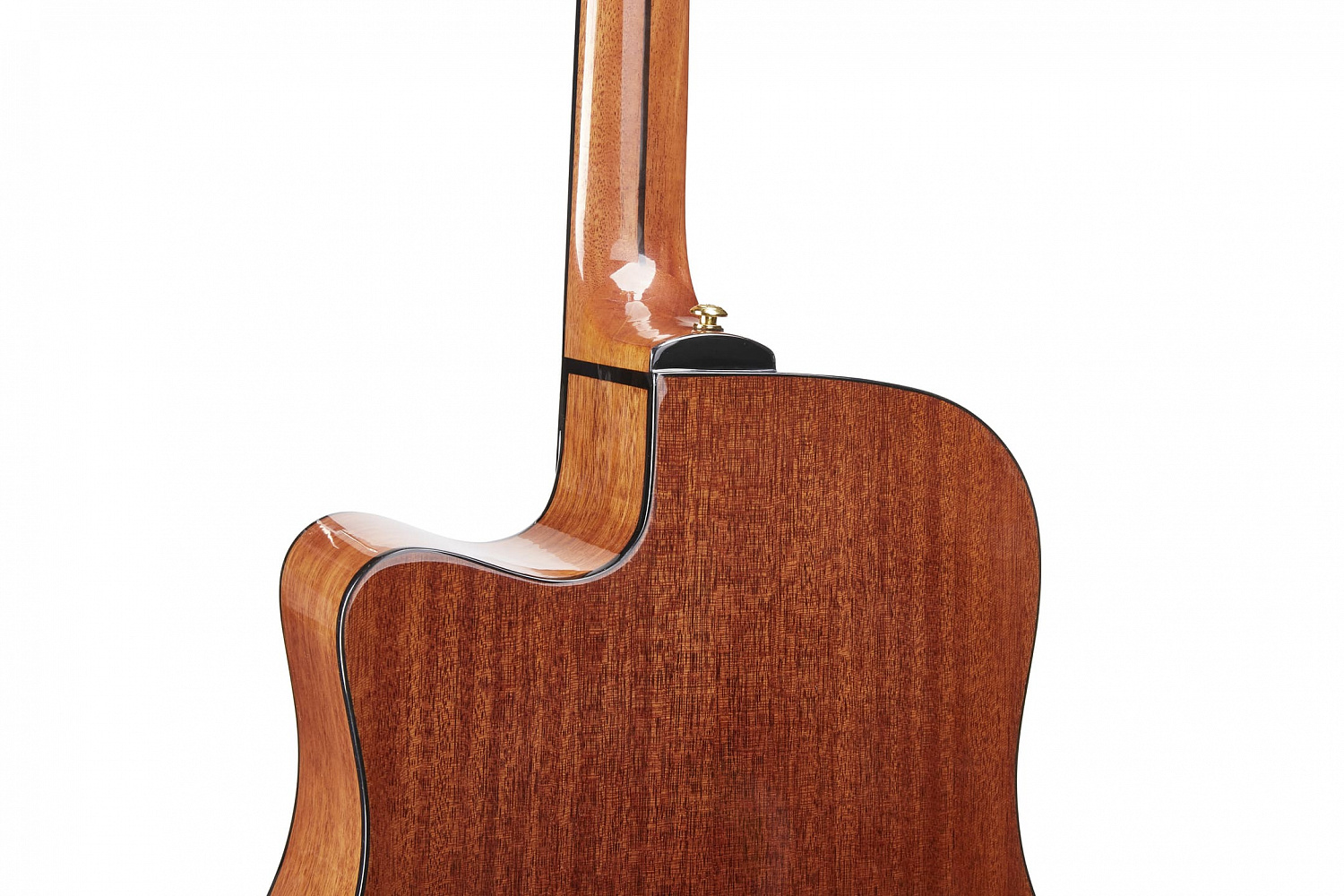 NG DM411SCE Peach электроакустическая гитара, цвет санберст, чехол в комплекте