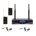 Radiowave UCS-802 радиосистема с 2 петличными микрофонами с выборной частотой