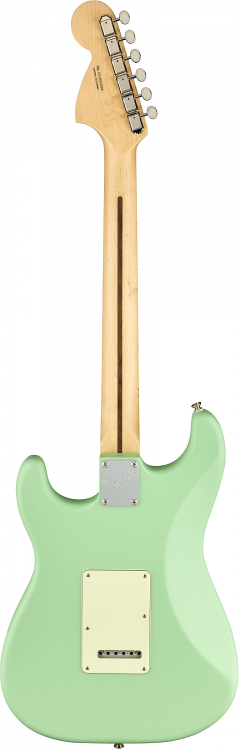 Fender American Performer Stratocaster® HSS, Maple Fingerboard, Satin Surf Green электрогитара, цвет салатовый
