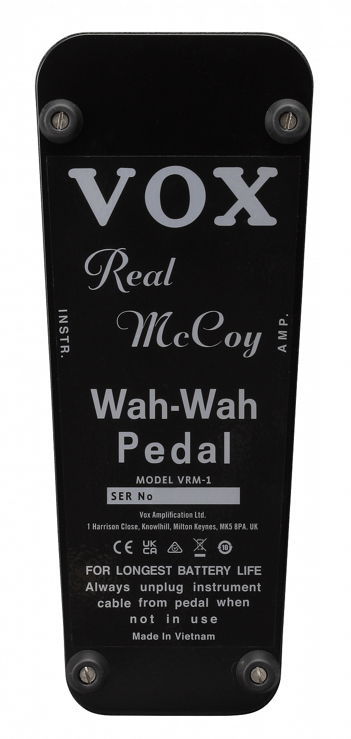 VOX Real MCCoy Wah педаль wah-wah