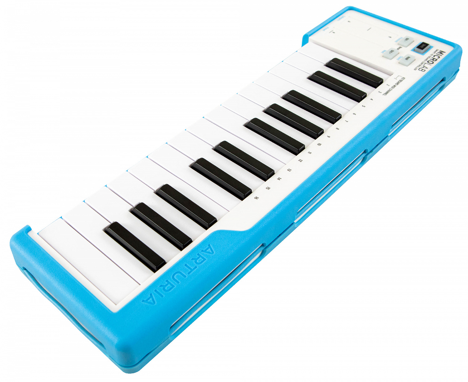 Arturia Microlab Blue USB MIDI мини-клавиатура, 25 клавиш, цвет синий